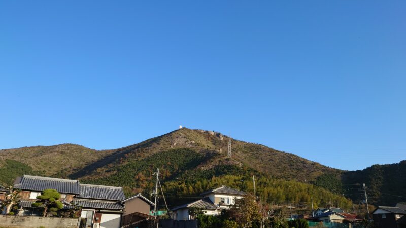 山登りしてみました。