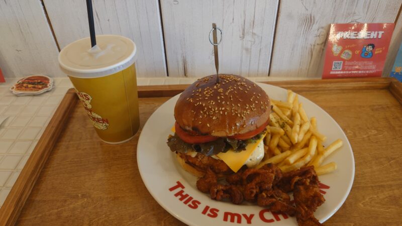 たまにハンバーガーめっちゃ食べたい時があるんです。