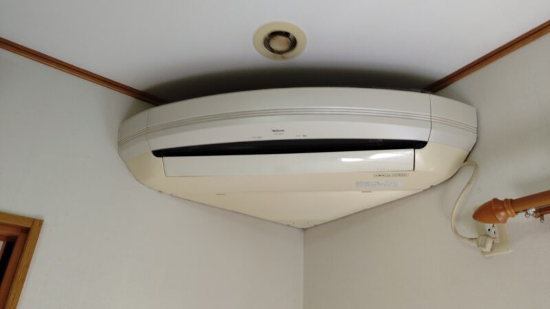 コーナータイプエアコンってご存じですか？エアコン入替え依頼