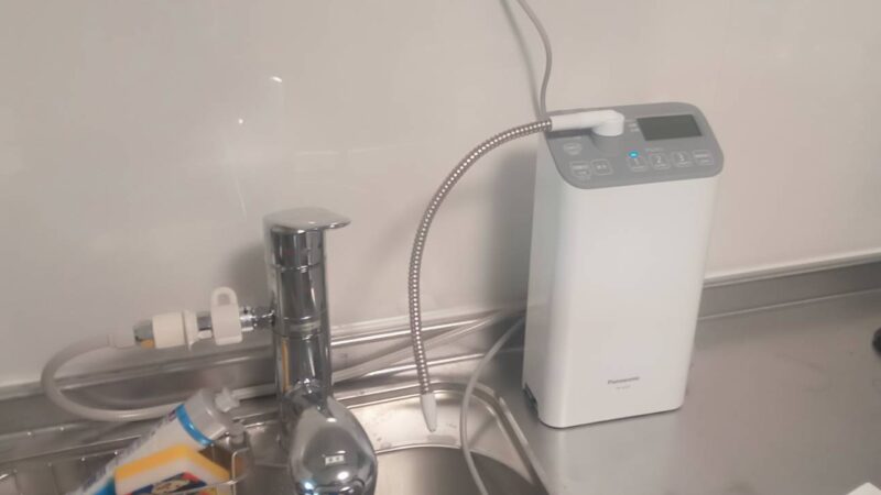 アルカリ（還元水素水）整水器を入れ替えさせて頂きました！その②