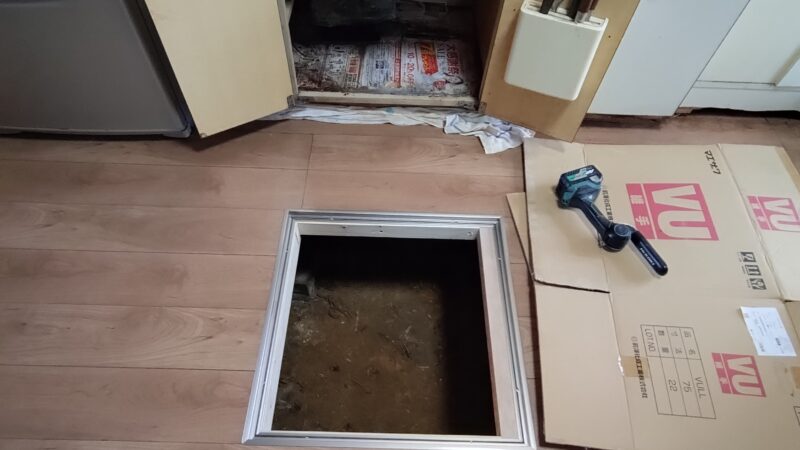 下水配管の詰まりで逆流、最終的に・・。