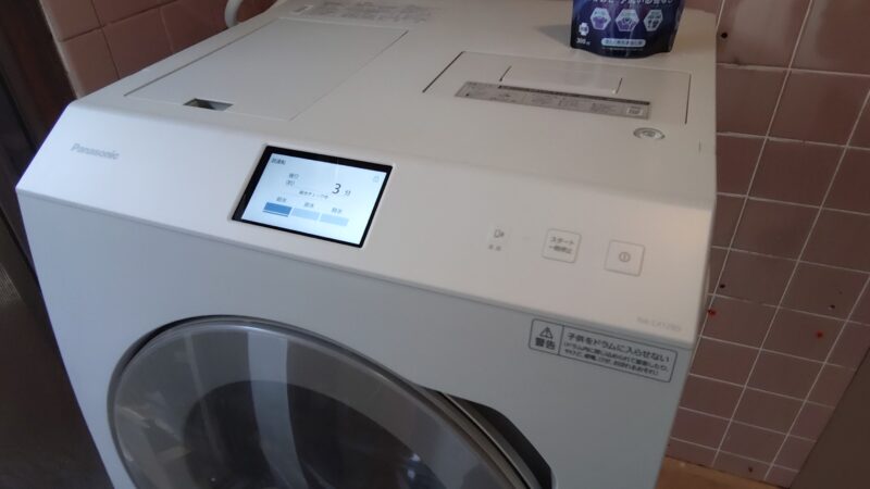 ドラム式洗濯機の交換させて頂きました！(分かり易い液晶モニター)