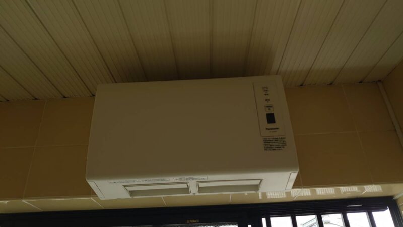 夏だけどヒートショック対策！？バス換気乾燥機（バス乾）の入替えです