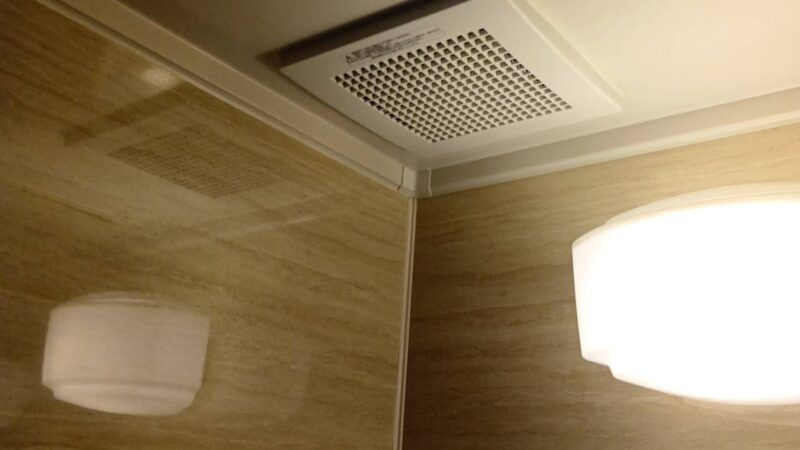 異音がガラガラ!お風呂の換気扇を入替えしました!