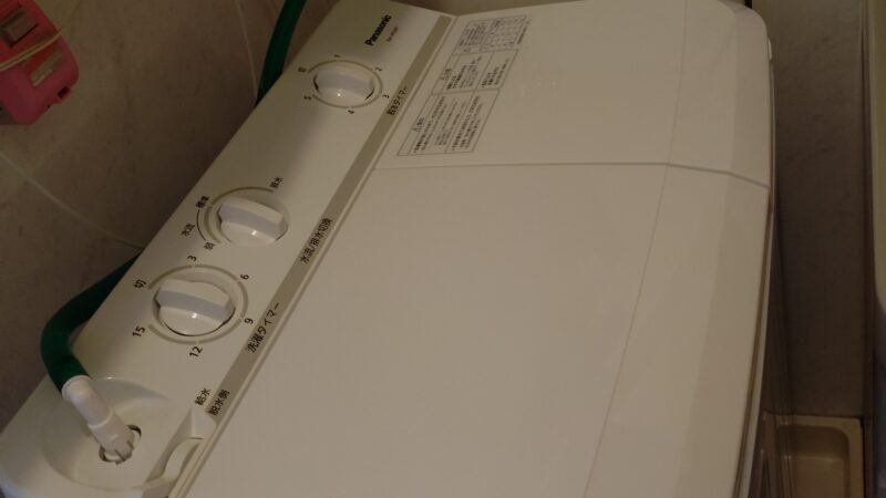 2槽式洗濯機の納品【従業員体験談196】